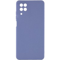 Силіконовий чохол Candy Full Camera для Samsung Galaxy M33 5G Блакитний / Mist blue