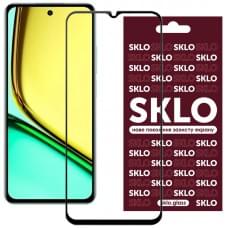 Защитное стекло SKLO 3D для Realme C67 4G
