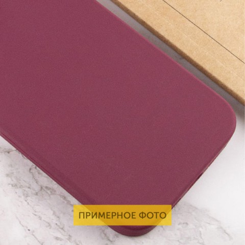 Чохол Silicone Case Full Protective (AA) NO LOGO для Apple iPhone 16 (6.1") Бордовий / Plum