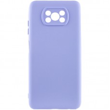 Чохол Silicone Cover Lakshmi Full Camera (AA) для Xiaomi Poco X3 NFC / Poco X3 Pro Бузковий / Dasheen