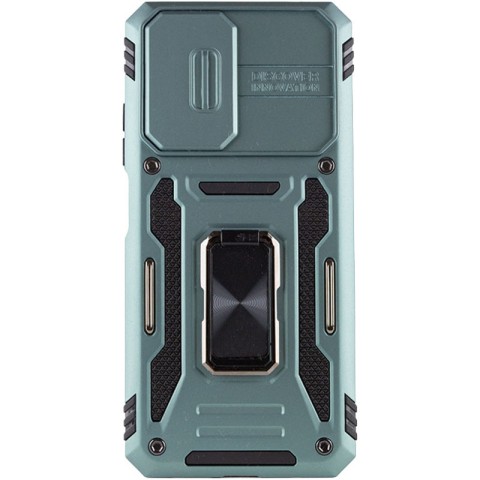 Ударостійкий чохол Camshield Army Ring для Xiaomi Redmi Note 11 (Global) / Note 11S / Note 12S Зелений / Light Green