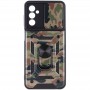 Ударостійкий чохол Camshield Serge Ring Camo для Samsung Galaxy M23 5G / M13 4G Коричневий / Army Brown