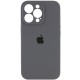 Чохол Silicone Case Full Camera Protective (AA) для Apple iPhone 13 Pro Max (6.7") Сірий / Dark Gray