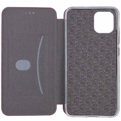 Шкіряний чохол-книжка Classy для Xiaomi Redmi A1 / A2 Бордовий