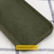 Чохол Silicone Case Full Protective (AA) NO LOGO для Apple iPhone 16 Pro (6.3") Зелений / Dark Olive