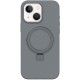 Чохол Silicone Case Full Protective NO LOGO with Ring для Apple iPhone 13 / 14 (6.1") Grey