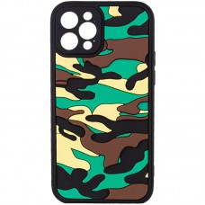 Чохол TPU+PC Army Collection для Apple iPhone 12 Pro Max (6.7") Зелений