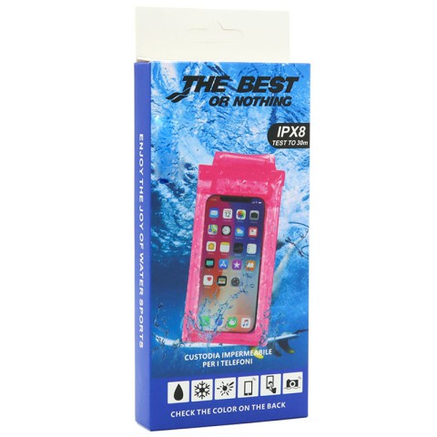 Водонепроникний універсальний чохол EPIC 6,5 Рожевий