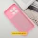 Чохол TPU GETMAN Liquid Silk Full Camera для Xiaomi Poco X6 / Note 13 Pro 5G Рожевий / Pink