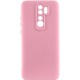 Чохол TPU GETMAN Liquid Silk Full Camera для Xiaomi Redmi Note 8 Pro Рожевий / Pink