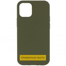 Чохол Silicone Case Full Protective (AA) NO LOGO для Apple iPhone 16 Pro (6.3") Зелений / Dark Olive