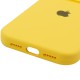 Чохол Silicone Case Full Camera Protective (AA) для Apple iPhone 14 Pro (6.1") Жовтий / Yellow