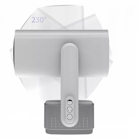 Проектор 4k Android K2 with battery 5200 mAh White