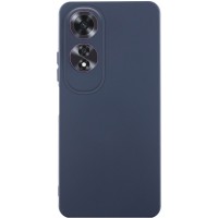 Чохол TPU GETMAN Liquid Silk Full Camera для Oppo A60 4G Синій / Midnight Blue