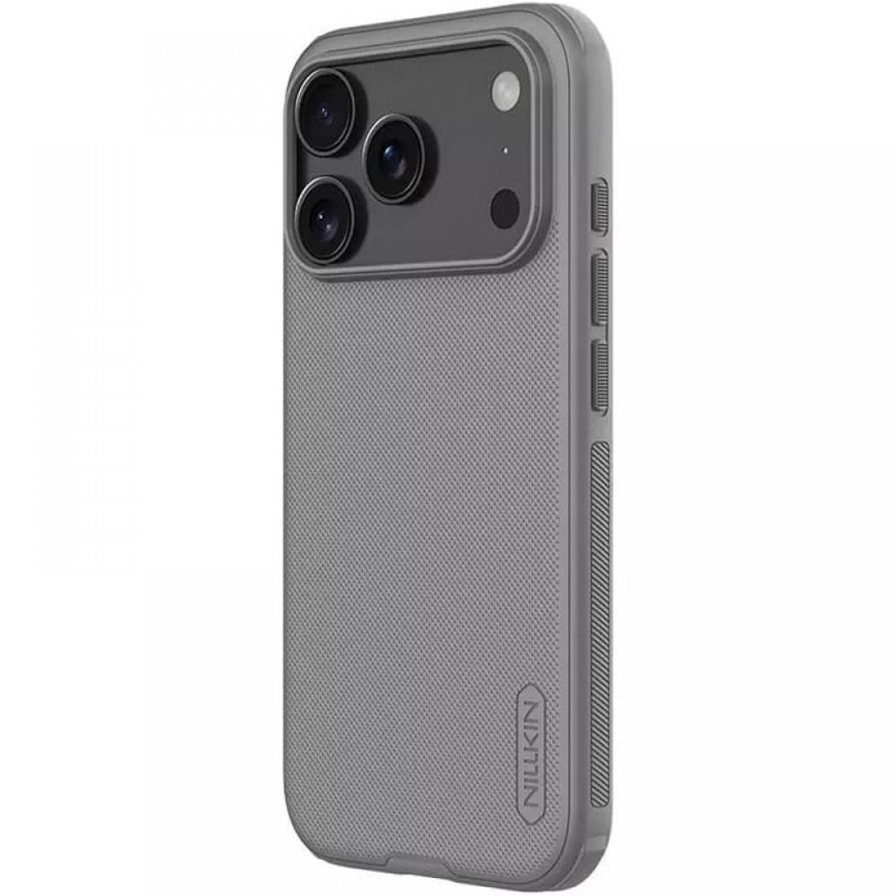 Чохол Nillkin Matte Pro для Apple iPhone 17 Pro (6.3") Titanium gray