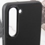 Шкіряний чохол Bonbon Leather Metal Style для Samsung Galaxy S22+ Чорний / Black