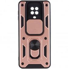 Чохол Ummi Camshield Serge Ring для Xiaomi Redmi Note 9s / Note 9 Pro / 9 Pro Max Rose Gold