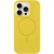 Чохол Silicone Case Full Protective (AA) NO LOGO with MagSafe для Apple iPhone 16 Pro Max (6.9") Жовтий / Yellow