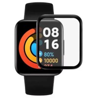 Полімерна плівка 3D (full glue) (тех.пак) для Xiaomi Redmi Watch 3 Чорний