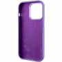 Чохол Silicone Case Metal Buttons (AA) для Apple iPhone 13 Pro (6.1") Фіолетовий / Iris