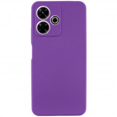 Чохол Silicone Cover Lakshmi Full Camera (AAA) для Xiaomi Redmi 13 4G / Poco M6 4G Фіолетовий / Amethyst