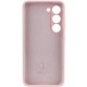 Чохол Silicone Cover Lakshmi Full Camera (AAA) для Samsung Galaxy S22 Рожевий / Pink Sand