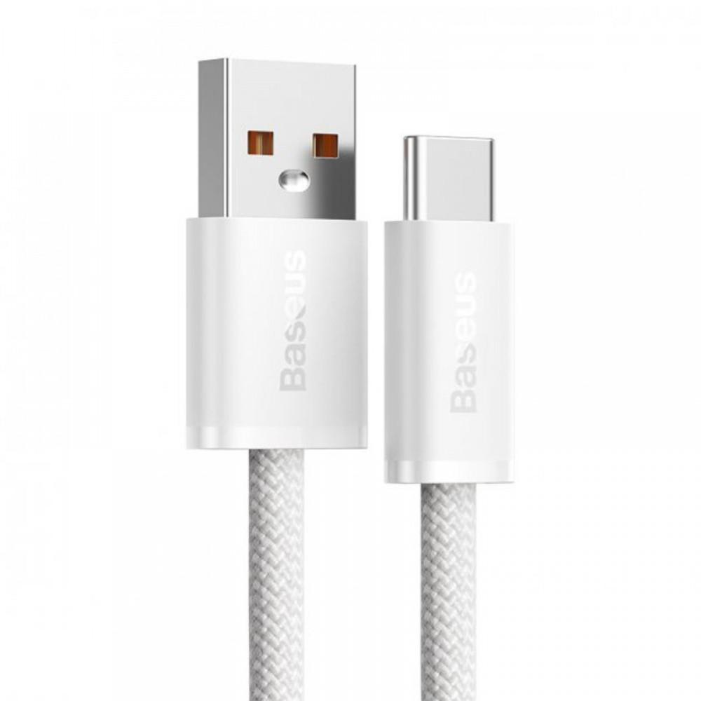 Дата кабель Baseus Dynamic Series USB to Type-C 100W (2m) (CALD00070) White