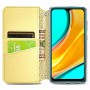 Шкіряний чохол книжка GETMAN Mandala (PU) для Xiaomi Redmi Note 10 / Note 10s Жовтий