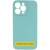 Чохол Silicone Case Full Camera Protective (AA) NO LOGO для Apple iPhone 16 (6.1") Бірюзовий / Marine Green