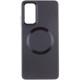 TPU чохол Bonbon Metal Style with MagSafe для Samsung Galaxy A15 4G/5G / M15 5G Чорний / Black