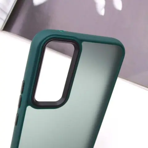 Чохол TPU+PC Lyon Frosted для Samsung Galaxy S25 FE Green