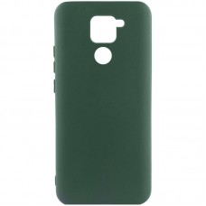 Чохол Silicone Cover Ummi Lakshmi (AA) для Xiaomi Redmi Note 9 / Redmi 10X Зелений / Dark green