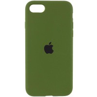 Чохол Silicone Case Full Protective (AA) для Apple iPhone SE (2020) / 7 / 8 (4.7") Зелений / Dark Olive