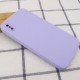 Silicone Case Square Full Camera Protective (AA) NOLOGO для Apple iPhone X / XS (5.8") Бузковий / Dasheen
