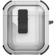 Футляр протиударний Locking Button для навушників Airpods 1/2 White