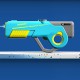 Водяний акумуляторний автомат Water Gun 8002C (600ml) with lithium battery Blue / Yellow