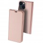 Чохол-книжка Dux Ducis з кишенею для візиток для Apple iPhone 14 / 13 (6.1") Rose Gold