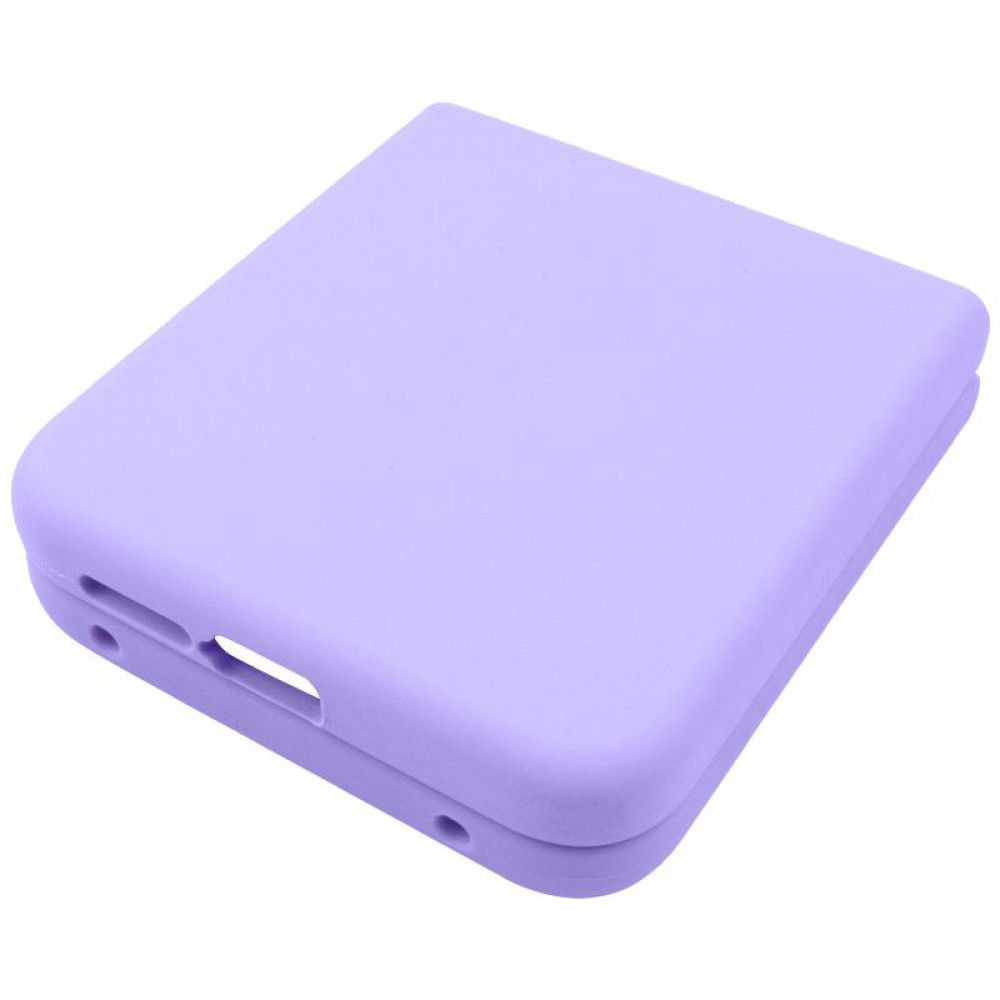 Чохол Foldables Silicone Cover Lakshmi (AAA) для Motorola Razr 50 Бузковий / Dasheen