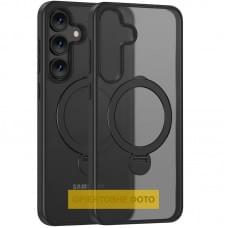 Чохол Ummi Colorful with MagSafe HQ Ring для Samsung Galaxy S25 Edge Black