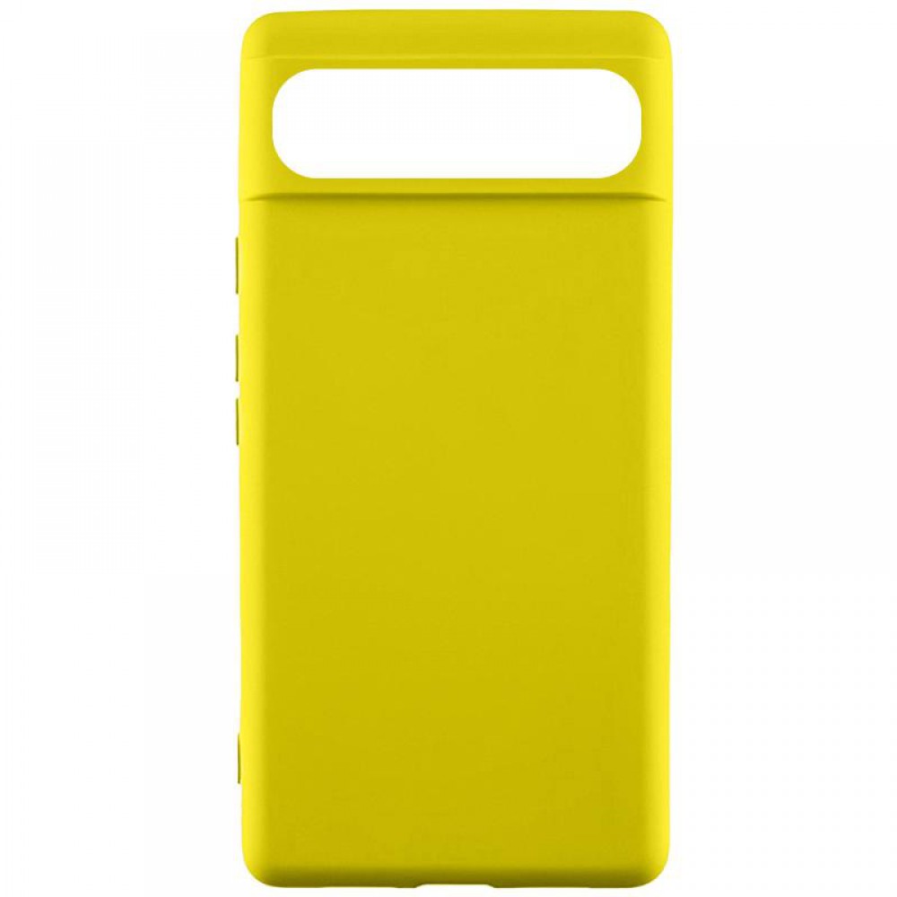 Чохол TPU GETMAN Liquid Silk для Google Pixel 7a Жовтий / Flash