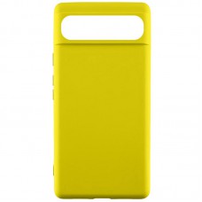 Чохол TPU GETMAN Liquid Silk для Google Pixel 7a Жовтий / Flash