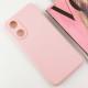 Силіконовий чохол Candy Full Camera для Oppo Reno 8 T 4G Рожевий / Pink Sand
