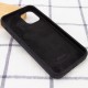 Чохол Silicone Case Full Protective (AA) для Apple iPhone 14 (6.1") Чорний / Black