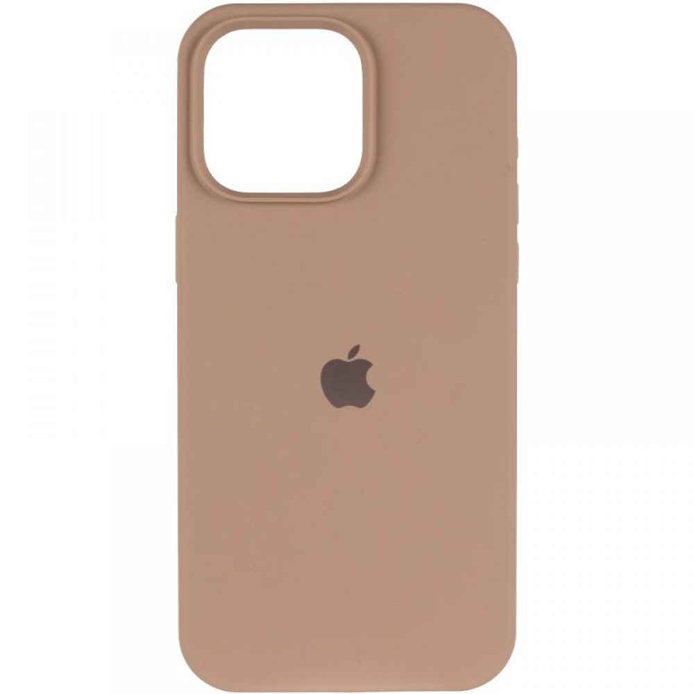 Чохол Silicone Case Full Protective (AA) для Apple iPhone 15 (6.1") Бежевий / Desert Gold