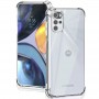 TPU чохол GETMAN Ease logo посилені кути Full Camera для Motorola Moto G22 Безбарвний (прозорий)