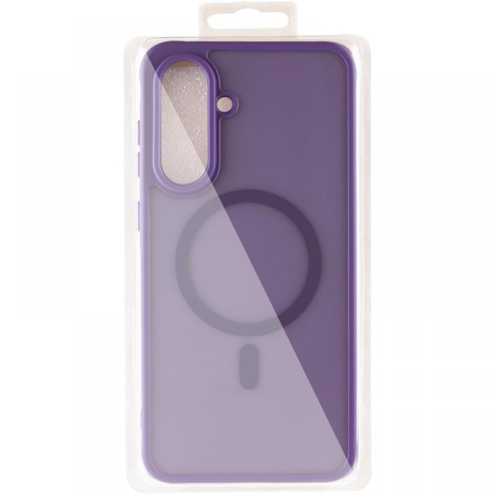 Чохол TPU Bloom with MagSafe для Samsung Galaxy A17 4G/5G Purple