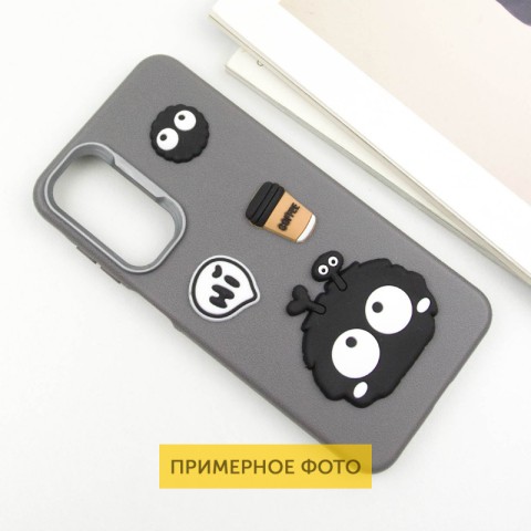 Чохол TPU Leather Toys для Xiaomi Poco X6 / Note 13 Pro 5G Monster / Grey