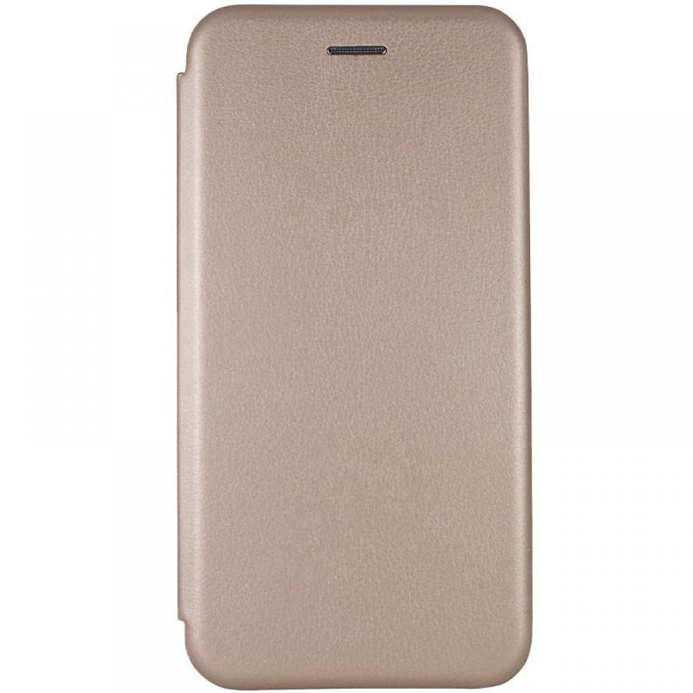 Шкіряний чохол-книжка Classy для Motorola Edge 50 Fusion Золотий