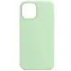 Чохол Silicone Case Full Protective (AA) NO LOGO для Apple iPhone 12 Pro / 12 (6.1") Зелений / Pistachio