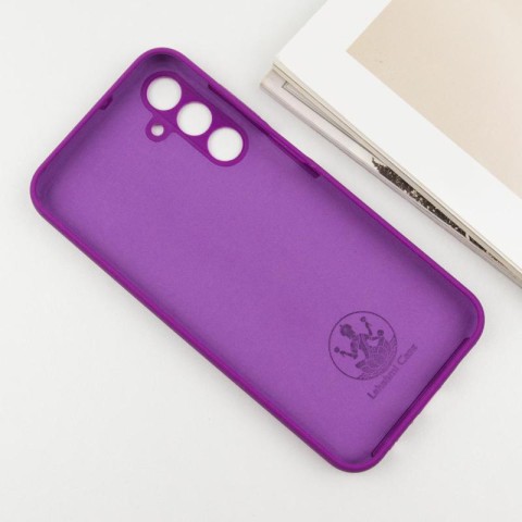 Чохол Silicone Cover Lakshmi Full Camera (AA) для Samsung Galaxy A15 4G/5G / M15 5G Фіолетовий / Purple